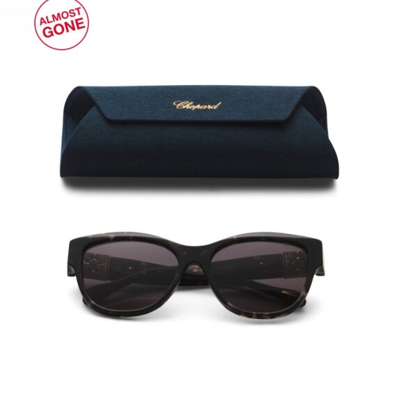 CHOPARD Grey 55mm Square Sunglasses